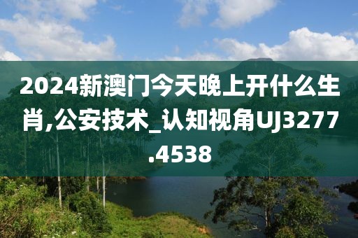 2024新澳门今天晚上开什么生肖,公安技术_认知视角UJ3277.4538