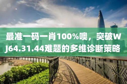 最准一码一肖100%噢，突破WJ64.31.44难题的多维诊断策略
