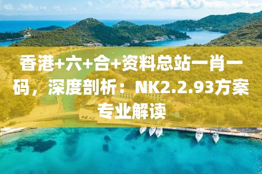 香港+六+合+资料总站一肖一码，深度剖析：NK2.2.93方案专业解读