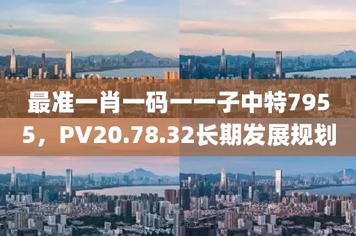 最准一肖一码一一子中特7955，PV20.78.32长期发展规划
