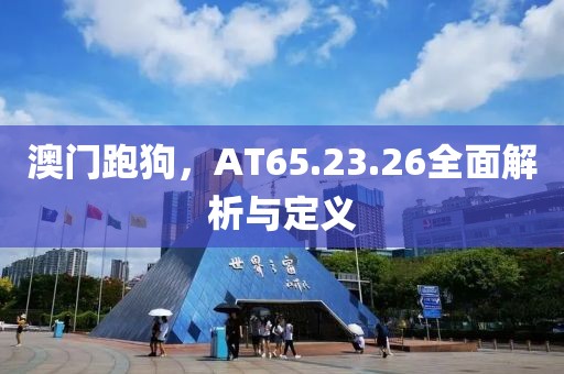 澳门跑狗，AT65.23.26全面解析与定义
