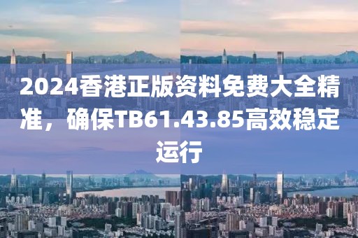2024香港正版资料免费大全精准，确保TB61.43.85高效稳定运行