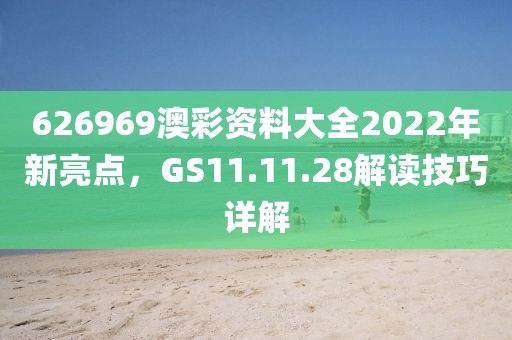 626969澳彩资料大全2022年新亮点，GS11.11.28解读技巧详解