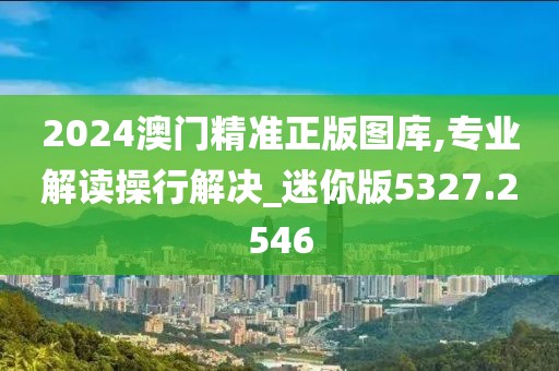 2024澳门精准正版图库,专业解读操行解决_迷你版5327.2546