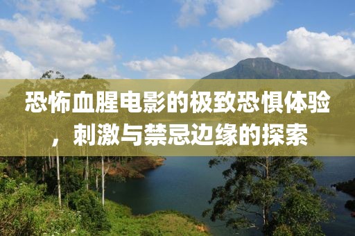恐怖血腥电影的极致恐惧体验，刺激与禁忌边缘的探索