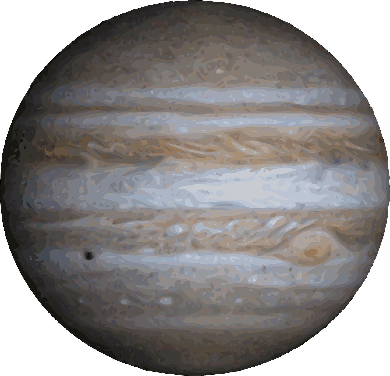 最新木星影像揭示的宇宙奥秘探索新发现
